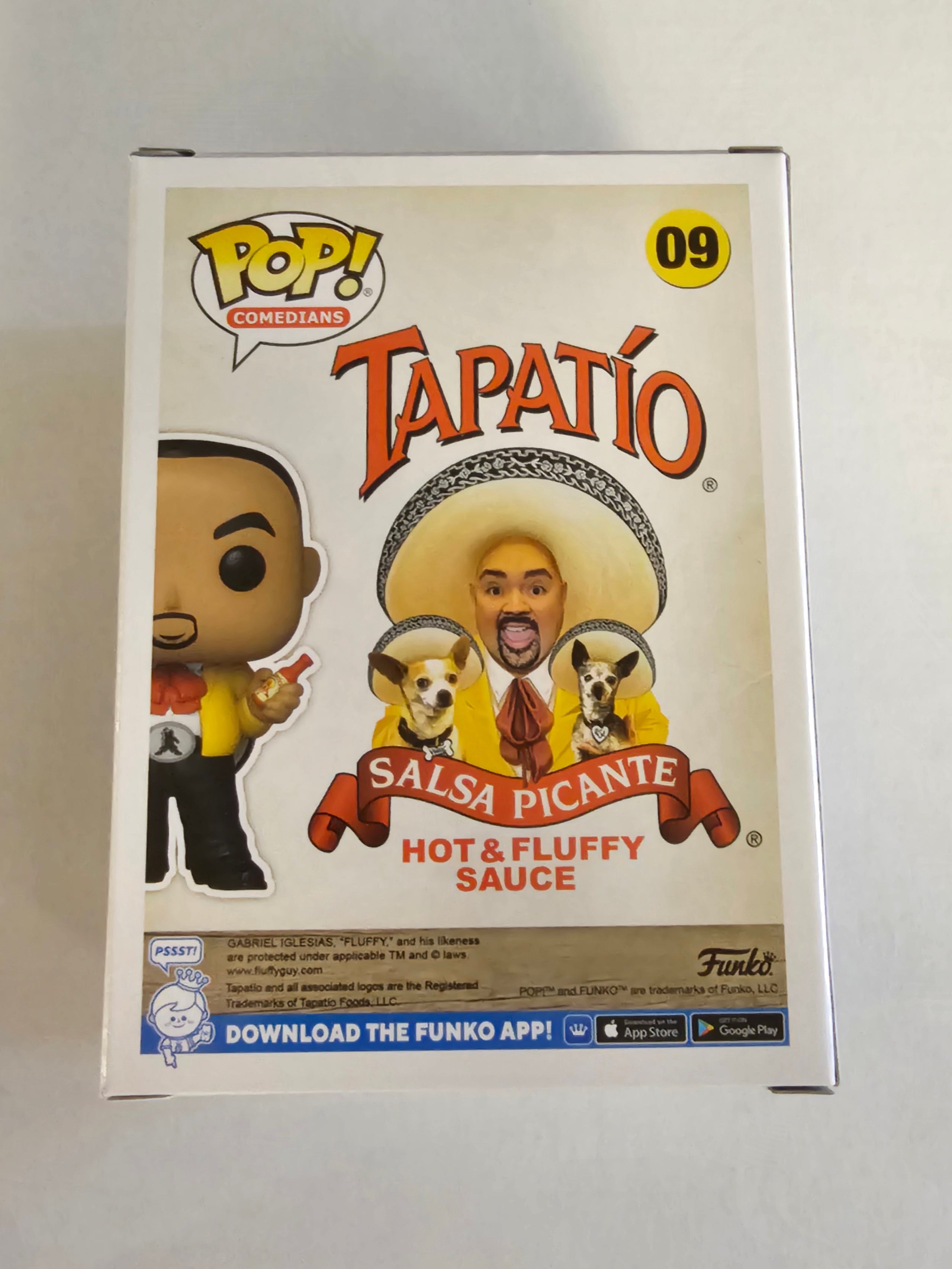 Signed grabiel “fluffy” iglesias tapatio offers man Funko Pop