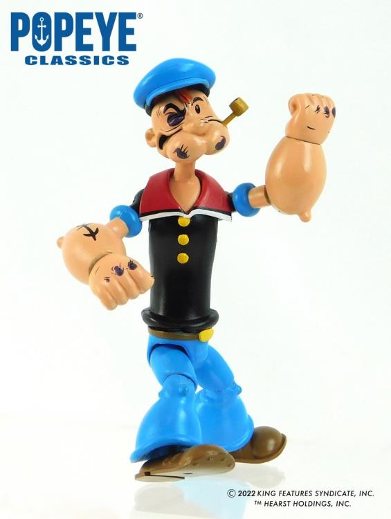 Popeye Classics Popeye vs Bluto PX Previews Exclusive Figure Set